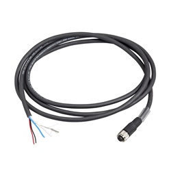 Cavo CANopen daisy chain - angolato - M12-A - maschio-femmina - 1 m