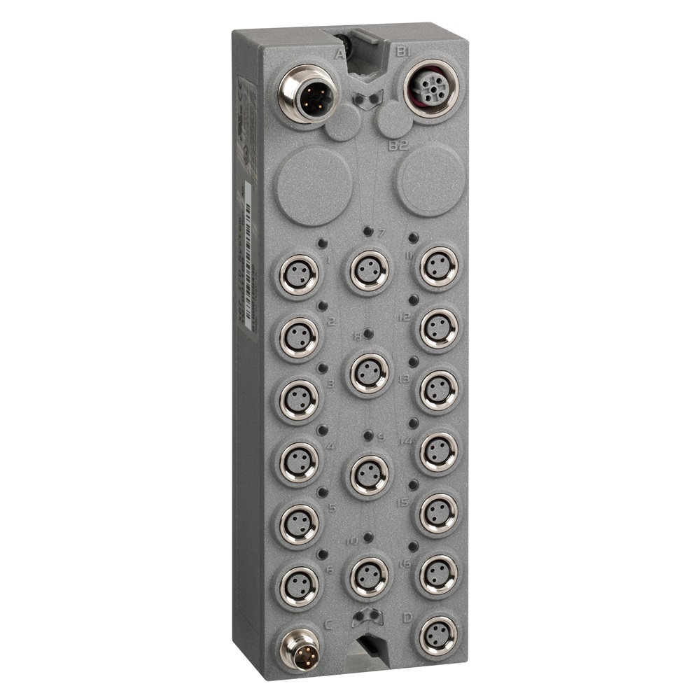 Blocco esp. - IP67 - 16 ingressi/output digit - 24 Vcc - 0,5 A - conn. M8
