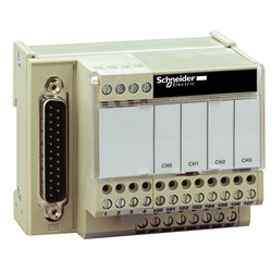 Sottobase di connessione ABE7 - Per la distribuzione di 4 canali an. di usc.