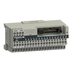 Sottobase di connessione passiva ABE7 - 16 input o output - LED