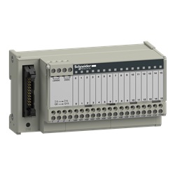 Sottobase di connessione passiva ABE7 - 16 input o output - LED