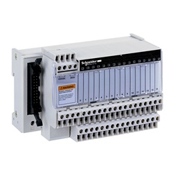 Sottobase di connessione passiva ABE7 - 16 input o output - LED
