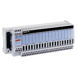 Sottobase - Relè di output a stato solido saldato ABE7 - 16 output - 0,5 A