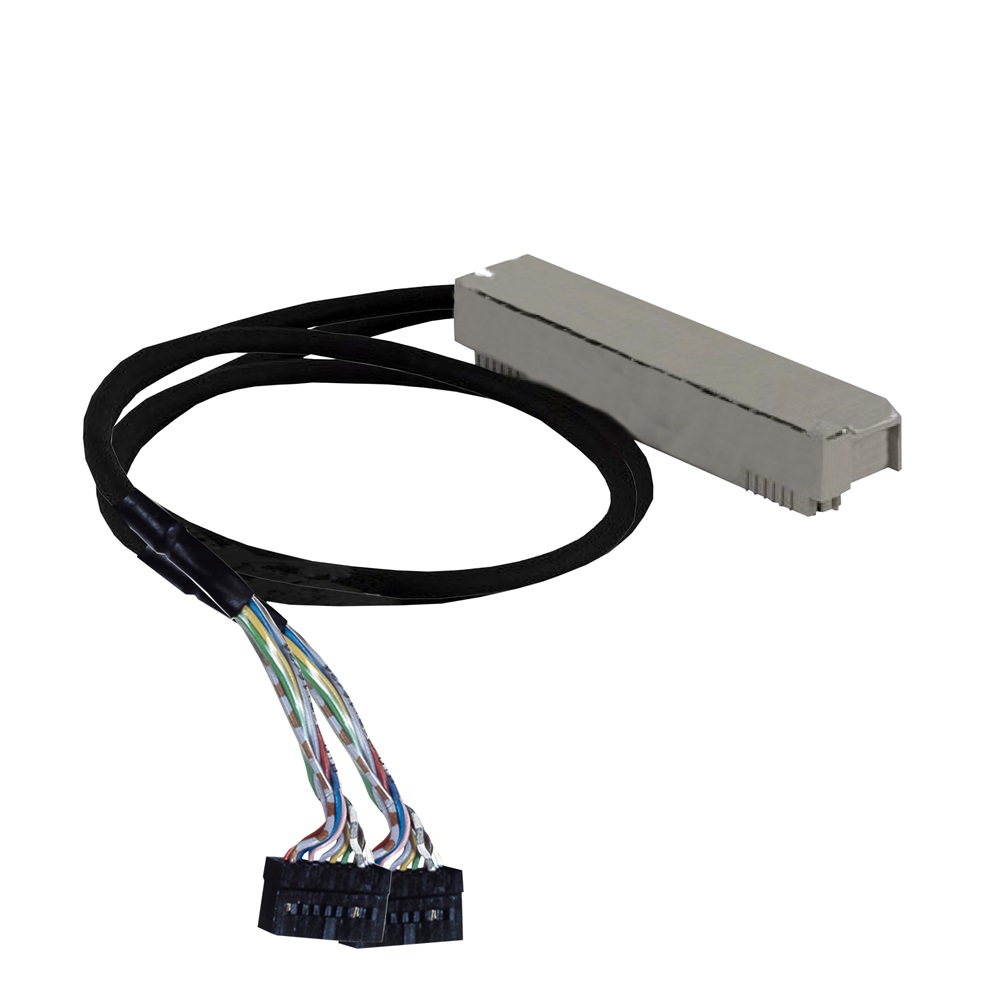 Connettore cablato - 3 m - Per Modicon Quantum