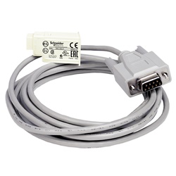 Cavo di connessione PC SUB-D a 9 pin - Per Smart relay Zelio Logic - 3 m