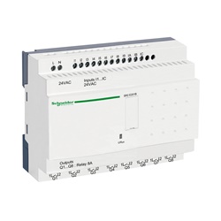 Smart relay 20 I/O 24VAC orologio no display