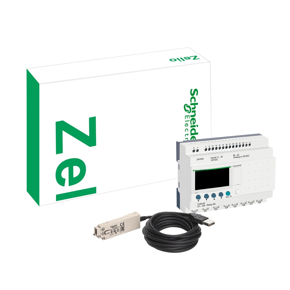 Smart relay modulare Zelio Logic - “Discovery” pack - 10 I/O - 24 V CC