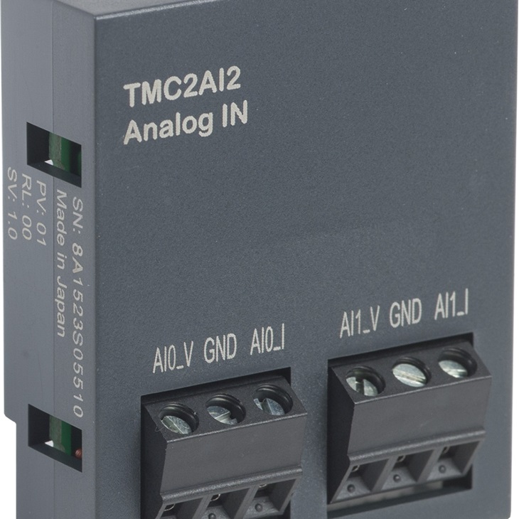 Modulo I/O PLC TMC2AI2, ingresso analogico, 20 mA, 24 V c.c., per uso con Modicon M221