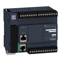 Controllore 14IN 10OUT transistor PNP Ethernet M221
