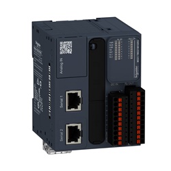 Controllore 8IN 8OUT relè molla 24VDC M221