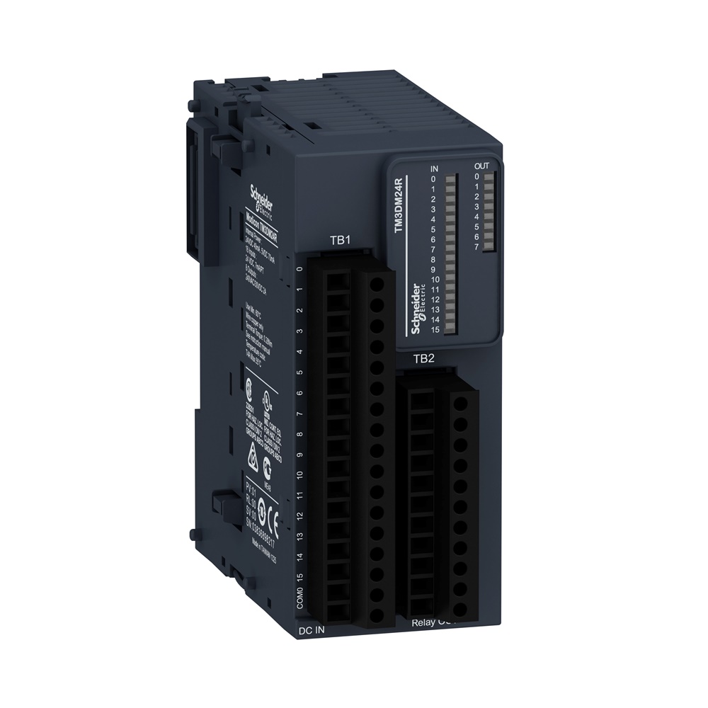 Modulo 24 I/O relè TM3