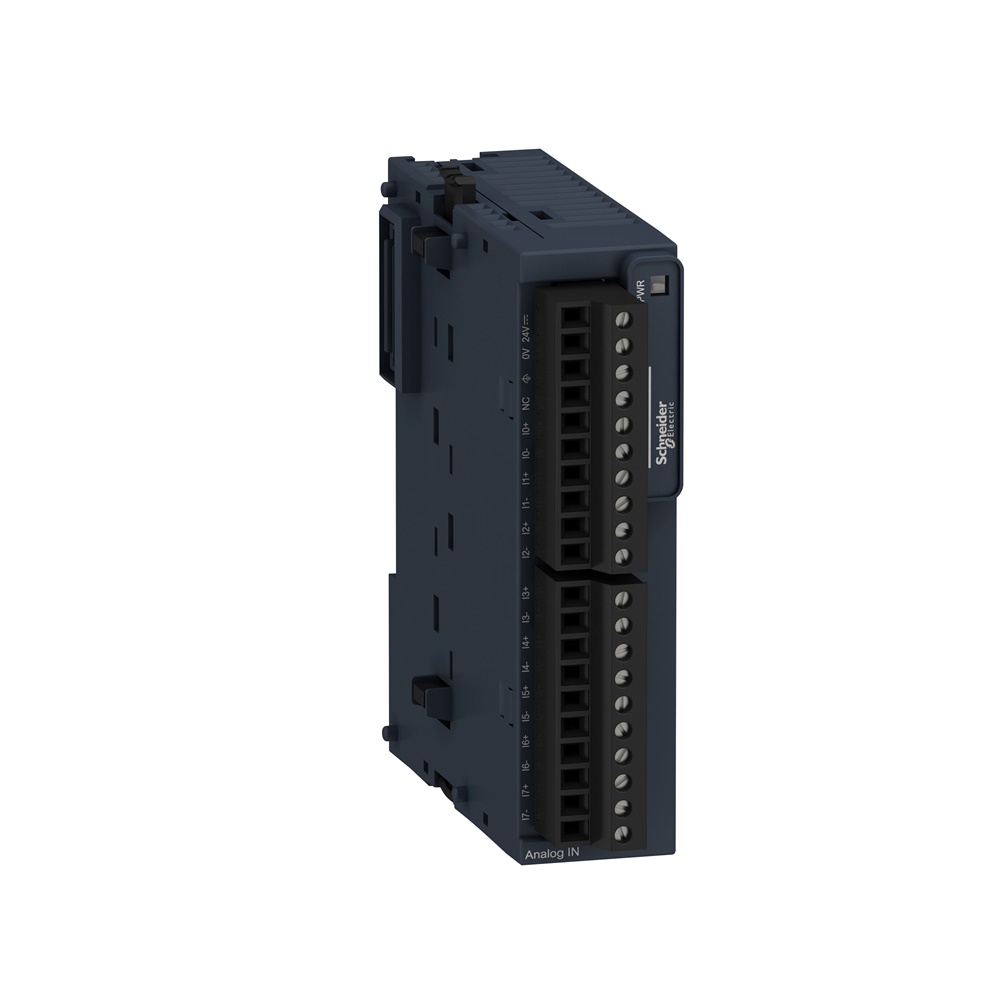 Modulo TM3 8 ingressi temperatura 16 bit espansione per controllori Modicon M221 M241 M251 M262