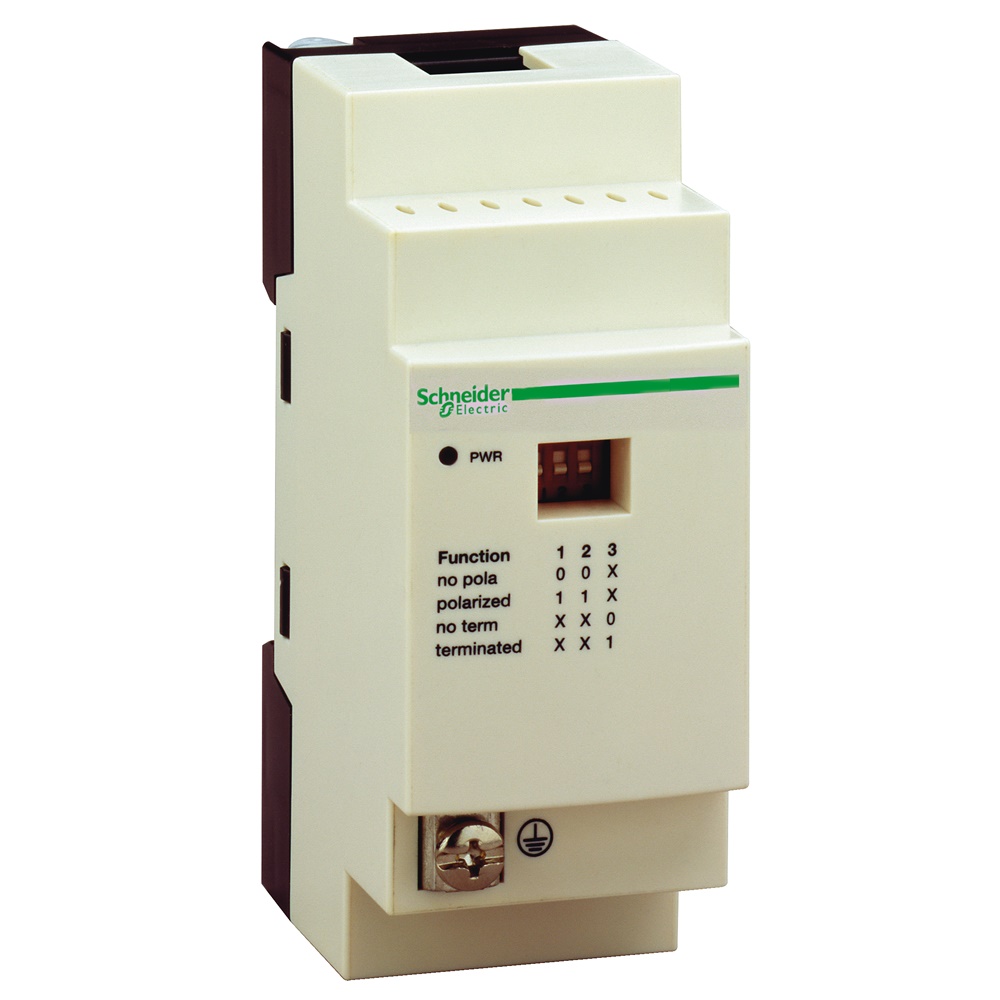 Scatola di giunzione derv. conn. seriale - Per PLC Twido - 1 RJ45 - 2 RJ45