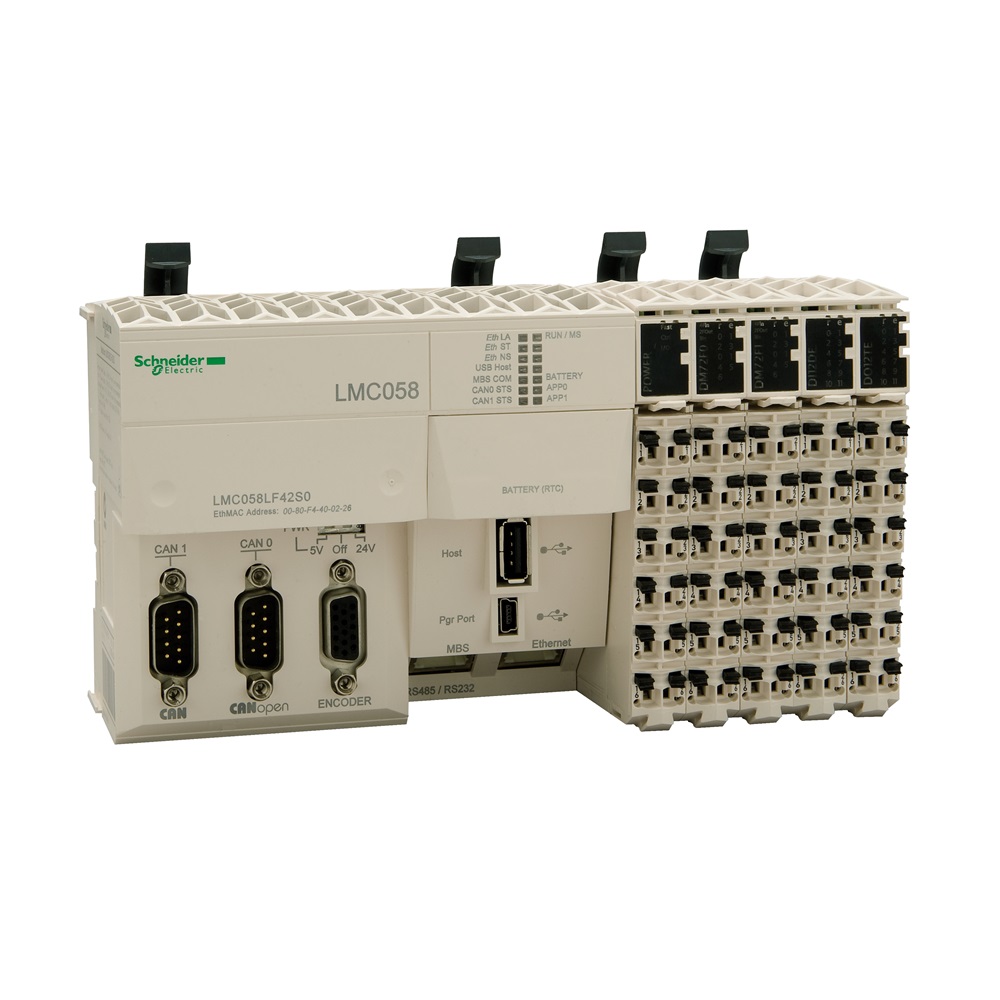 Base compatta - 42 I/O - alimentazione 24 Vcc