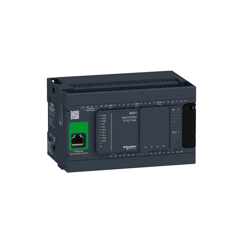 Controllore 14IN 10OUT transistor NPN Ethernet M241