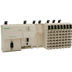 Base compatta 66+4 I/O 24VDC 2xPCI M258