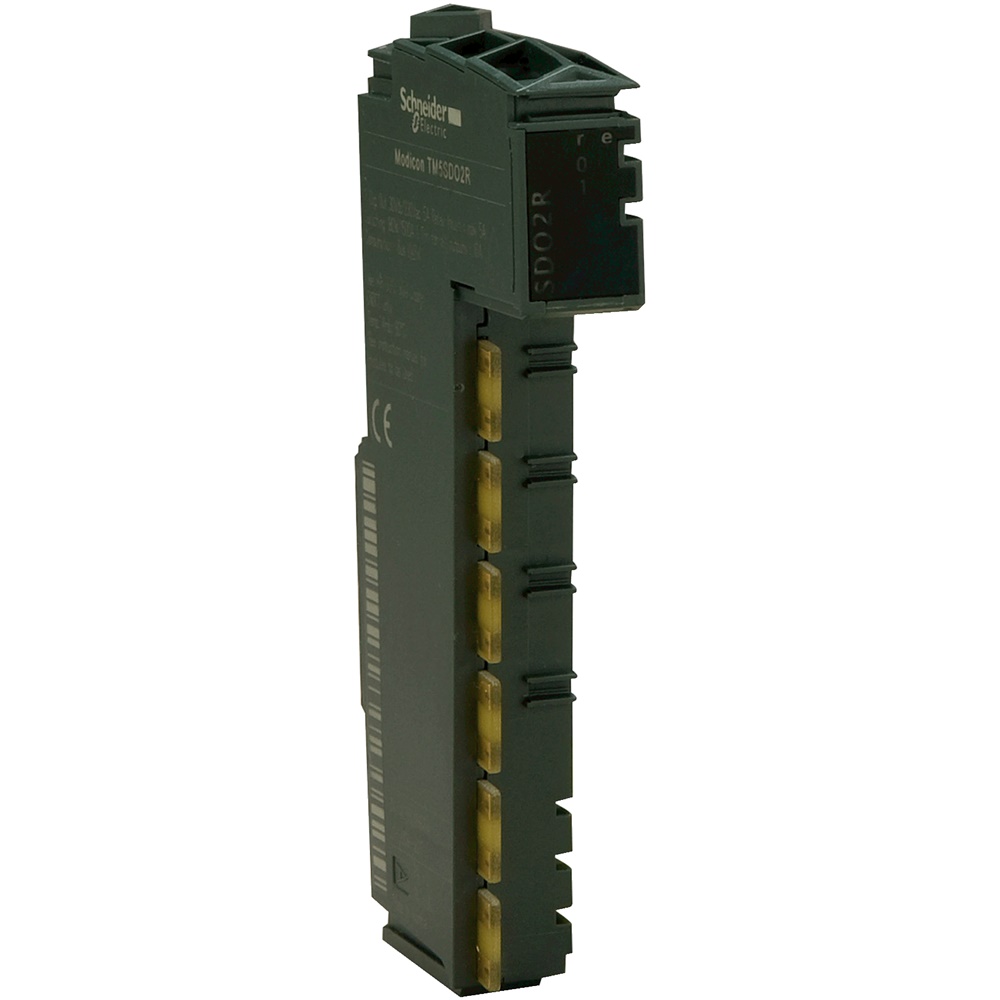 Kit 4 uscite relè morsettiera bus TM5
