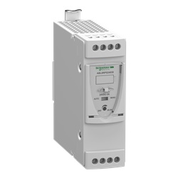 Alimentatore con commutazione regolata - 1 o 2 fasi - 200..500 Vca - 24 V - 3 A