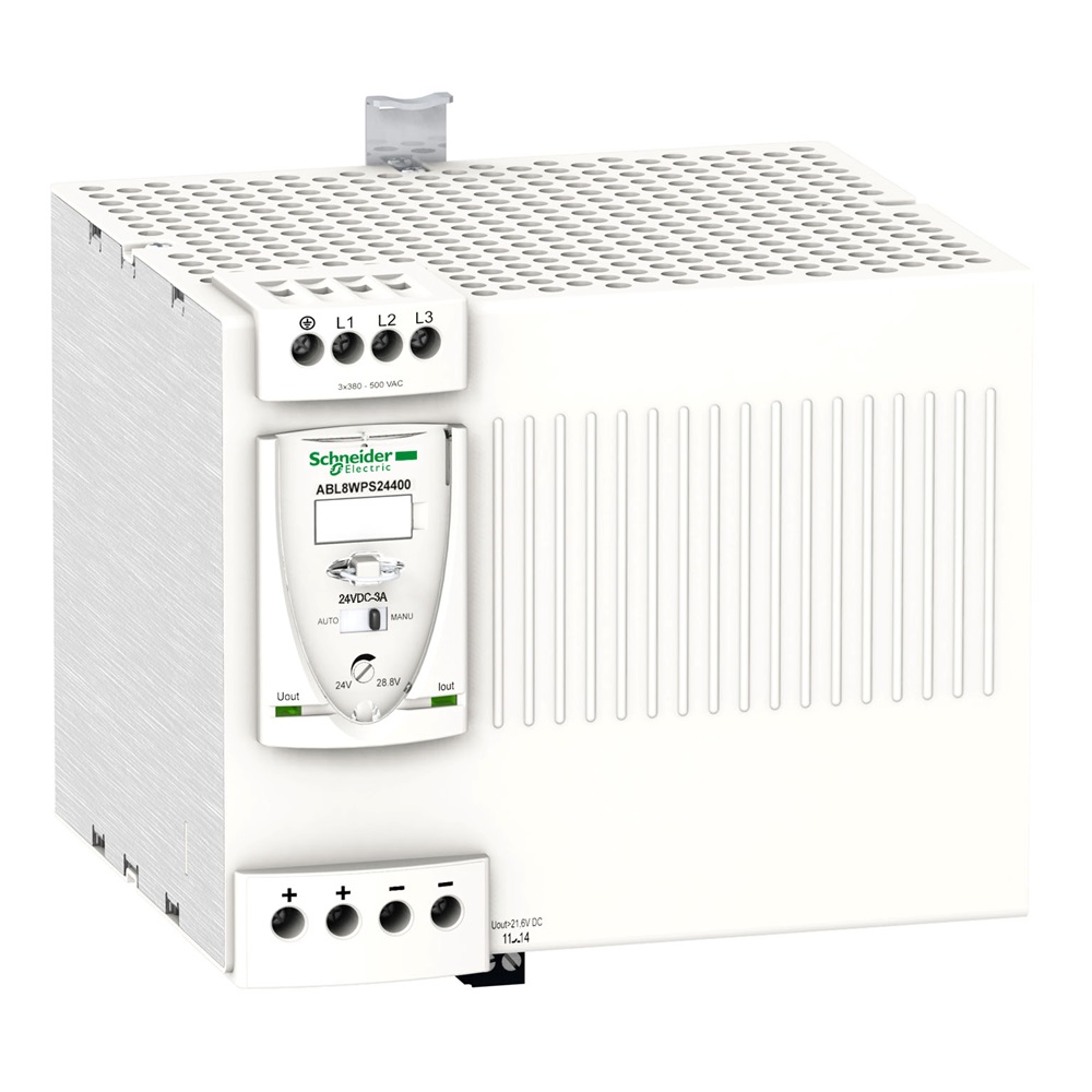 Alimentatore con commutazione regolata - Trifase - 400 V CA - 24 V - 40 A