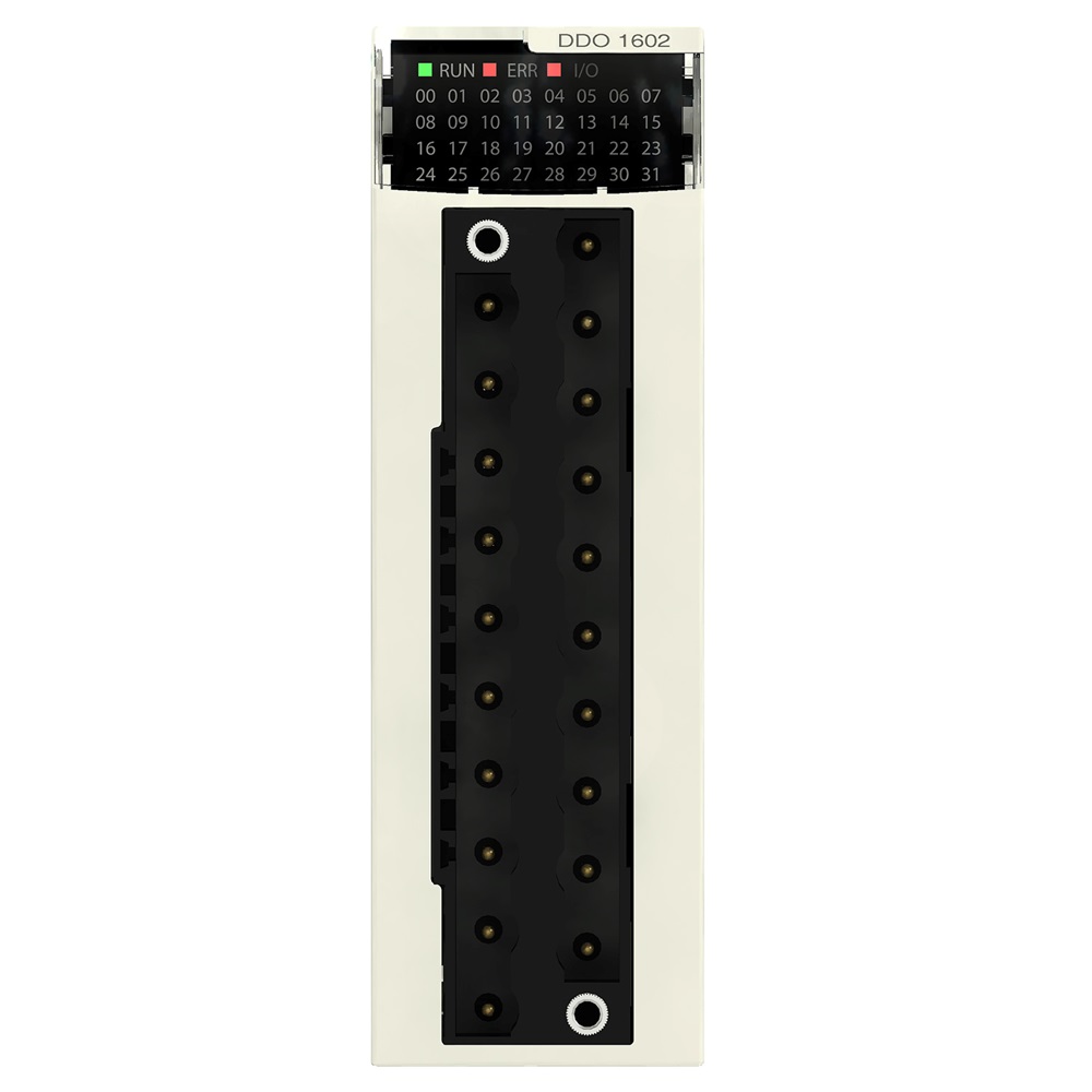 Modulo 16 uscite digitali stato solido 24VDC M340 harsh