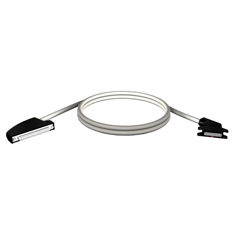 Set cablaggio - connettore 40 vie - 2 conn. HE10 - Per M340 I/O - 5 m