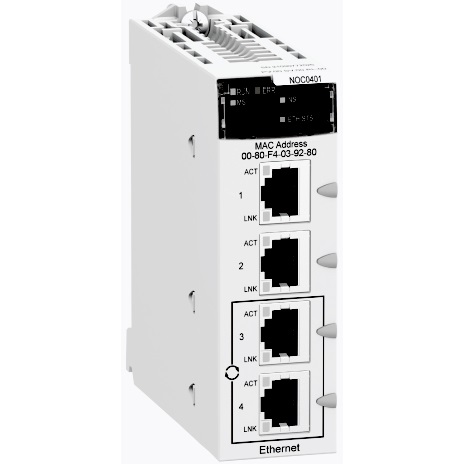 Modulo Ethernet 4xRJ45 10/100 M340