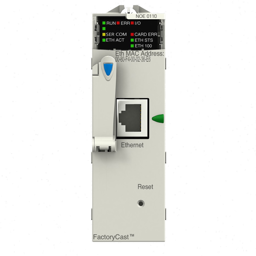 Modulo Ethernet 1xRJ45 10/100 M340 RAM 16Mb