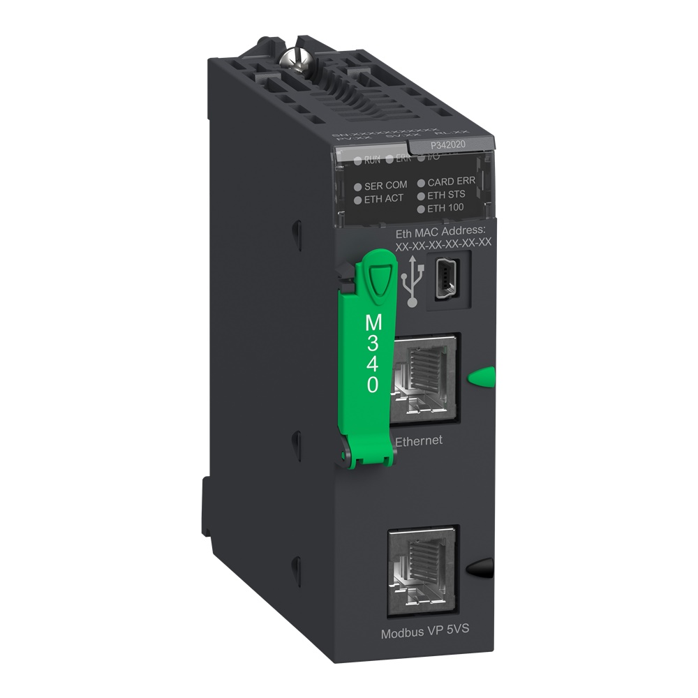 Processore M340 max 1024 I/O digitali 256 analogici Ethernet
