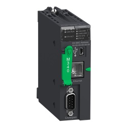 Processore M340 max 1024 I/O digitali 256 analogici CANopen