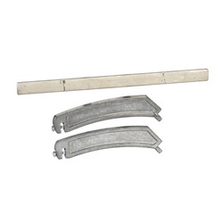 Kit per collegamento schermature cavi - per rack 4 slot M340