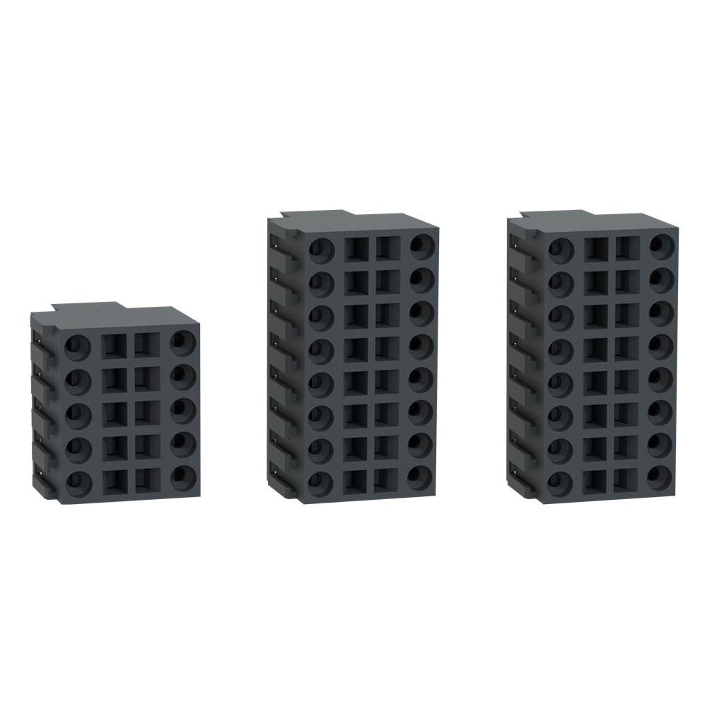 Un connettore a 10 pin + due a 16 pin - Per modulo contatore M340