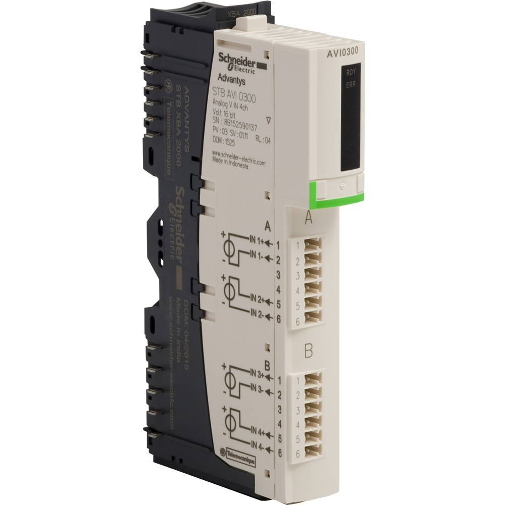 Kit ingresso analogico STB +/-10V 4I 15bit