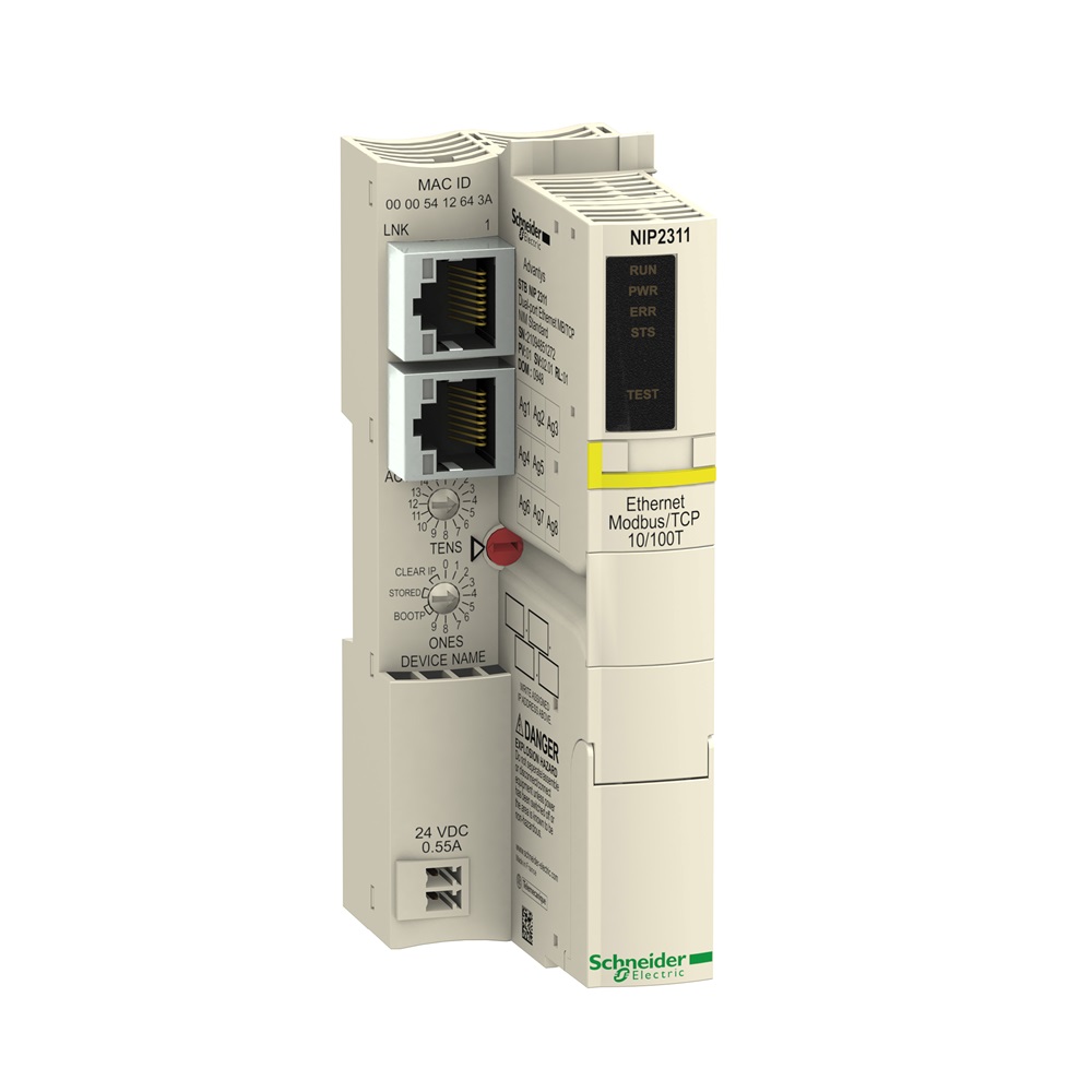Modulo interfaccia Modbus Ethernet TCP/IP STB