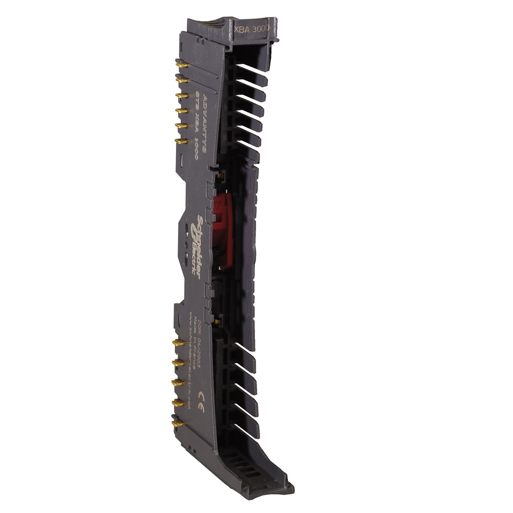 Base montaggio Modicon STB modulo I/O 28,1mm