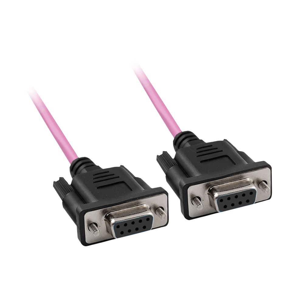Cavo CANopen - Connettori femmina SUB-D9 - Standard - IP20 - UL - 1 m
