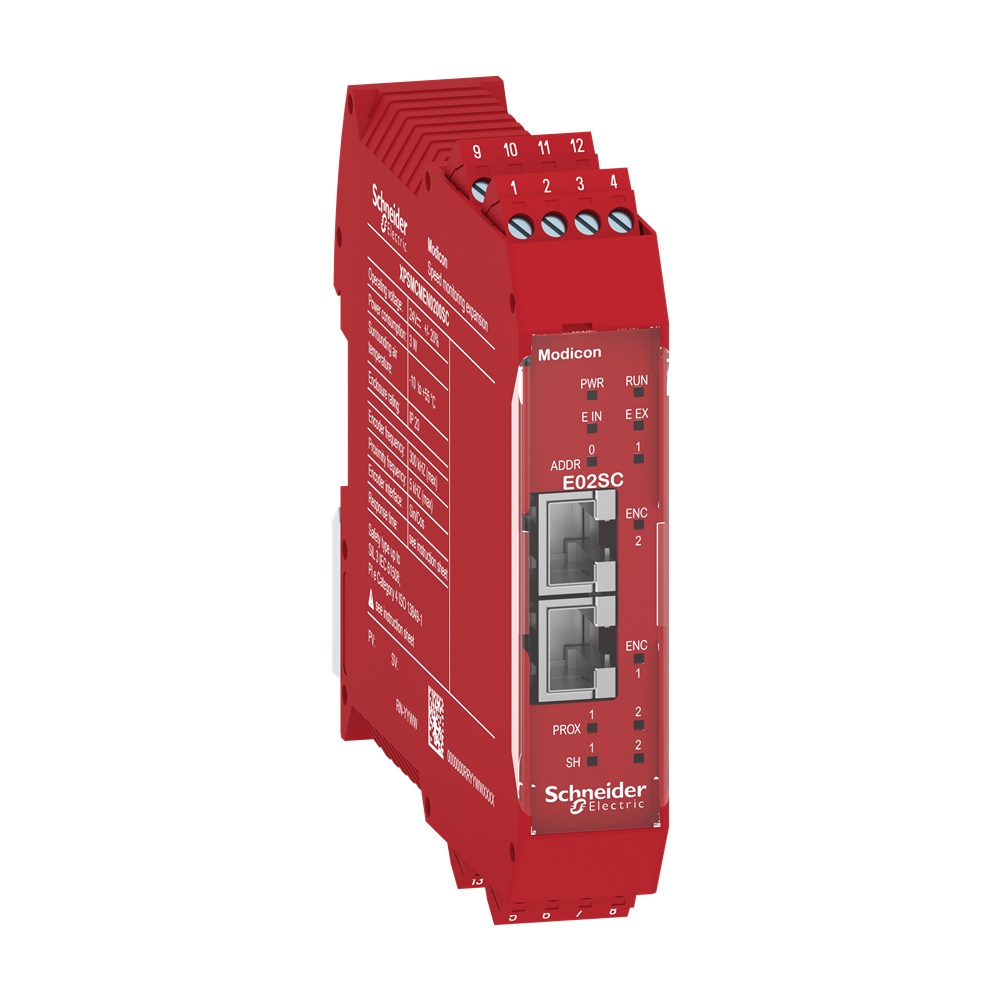 Modulo espansione di sicurezza controllo velocità 2 encoder Sin/Cos m.vite