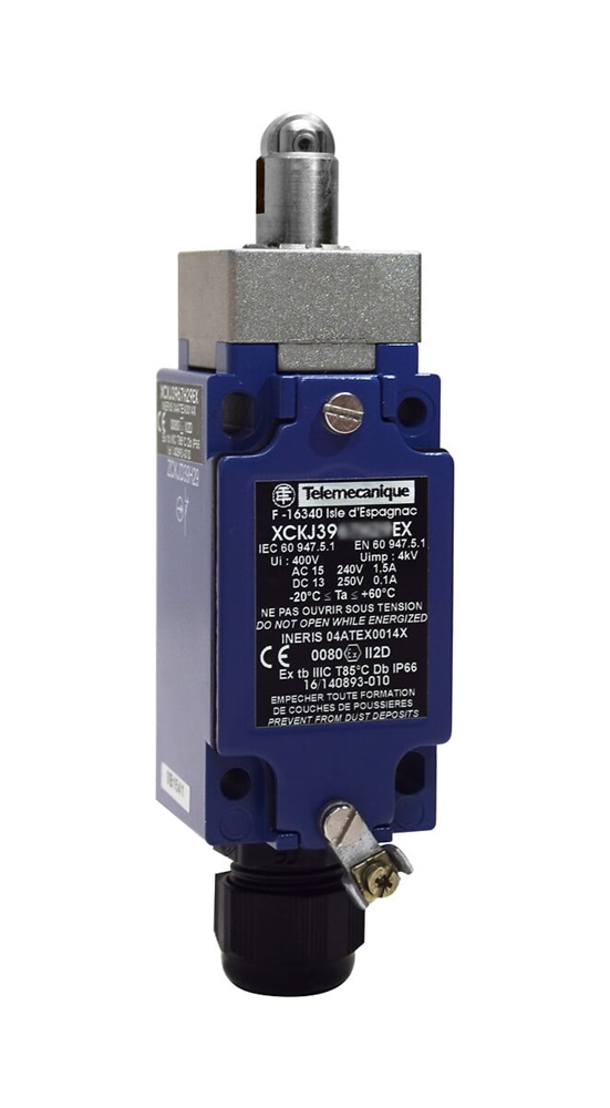 FINECORSA ATEX PULSANTE CON ROTELLA