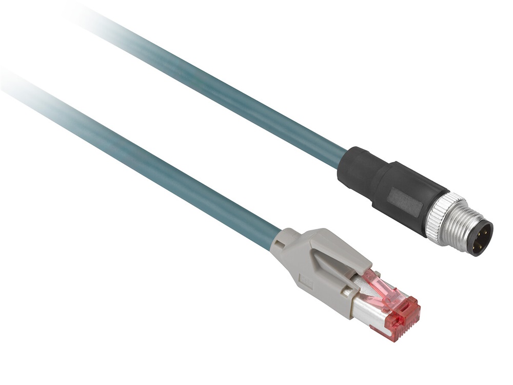 CAVO ETHERNET M12-RJ45 10M