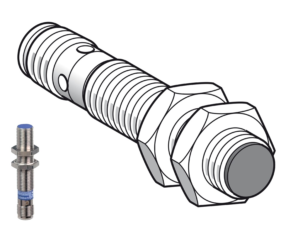 Sensore di prossimità M12 SN 7MM NO PNP