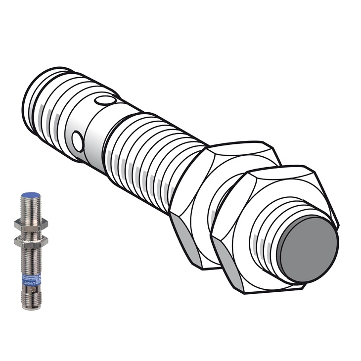 Sensore di prossimità M12 SN 7MM NO PNP