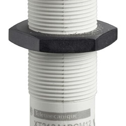 Sensore capacitivo prossimità M18 plastica Sn 8mm 12-24V DC NO/NC PNP per rilevamento oggetti isolati e conduttivi