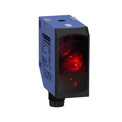 Sensore fotoelettrico XUK compatto diffusione 5m uscita PNP/NPN IP67 IP69K per automazione industriale