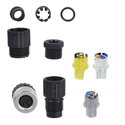 CONNETTORE CON MORSETTI