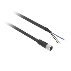 Connettore M8 3 pin con cavo PUR 10 m per installazioni elettriche Schneider Electric