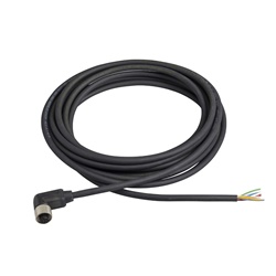 CONN M12 FEMM 90 8 POLI - 5M
