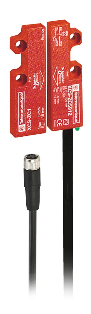INTER.SIC.MAGN. 2CONT+LED M8