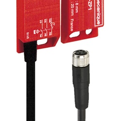 INT. SIC MAGN 2CONT+LED M12