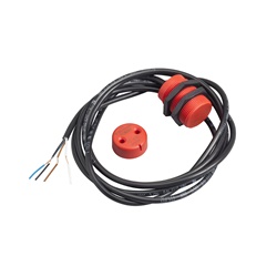 Selettore sicurezza magnetico cilindrico 2 contatti IP66/IP67 per monitoraggio porte industriali