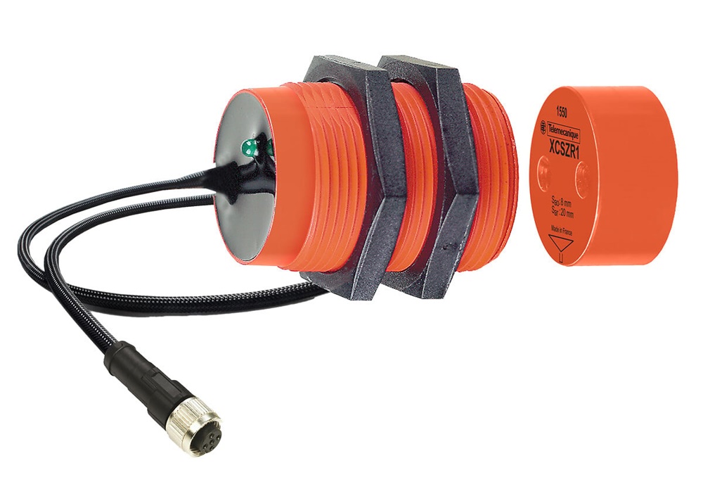 INT. SIC MAGN 2CONT+LED M12