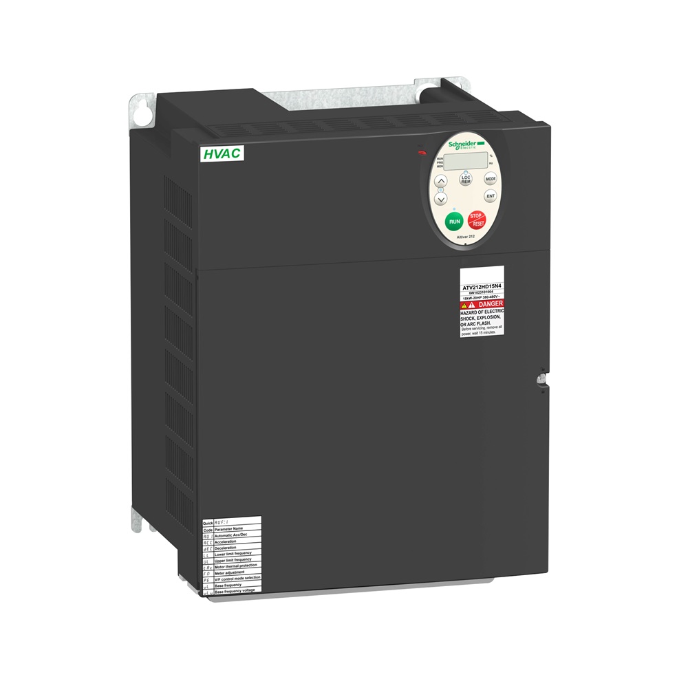 Variatore di velocità ATV212 - 15 kW - 20 HP - 480 V - trifase - EMC - IP21